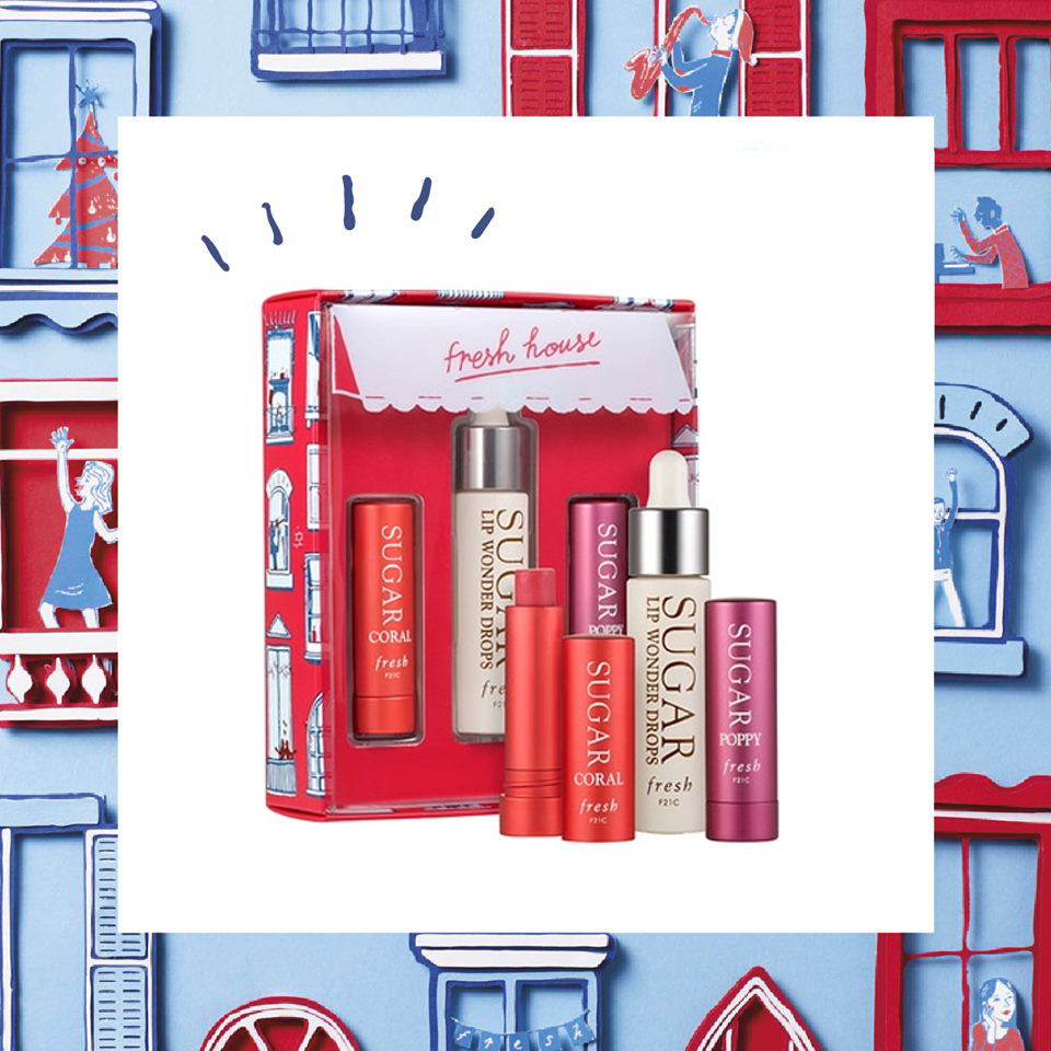 Fresh Sugar Lip Fix Gift Set (Limited Edition) 3 pcs.   สุดยอดลิปแคร์ที่ให้การดูแลริมฝีปากเนียนนุ่ม พร้อมตกแต่งสีปากสวย เพื่อผลลัพธ์สู่ริมฝีปากชุ่มชื้น เนียนนุ่ม สีสวยสุขภาพดี